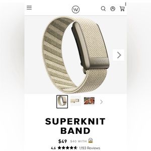 Stone brand new whoop4.0 super knit band